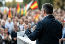 Abascal activa en Estepona la precampaña de Vox para el 29-N