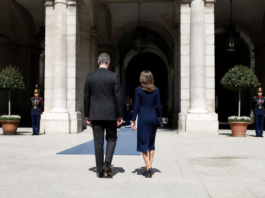Desfile del 12 de octubre: los Reyes, antes de ir a Ceuta
