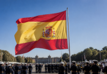 Así sonó el himno de España durante el Día de la Hispanidad