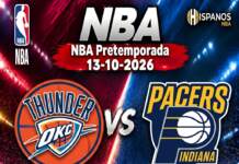 Thunder vs Pacers: SGA, bajas, pronóstico y cuotas del 13/10/26