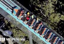 Un muerto y varios heridos por atasco en montaña rusa Six Flags