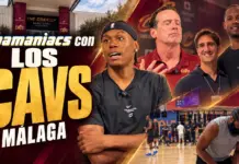 Dentro de la visita de los Cleveland Cavaliers a Málaga