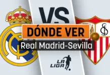 Real Madrid-Sevilla: horario y dónde ver el partido en directo
