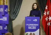 Ayuso celebra que Madrid sea una de las regiones más longevas