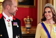 Kate Middleton deslumbra en Windsor con la tiara de Lady Di