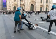 Italia atribuye los disturbios a una «guerra híbrida»