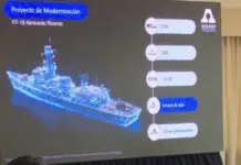 Chile moderniza la fragata FF-18 con tecnología de vanguardia