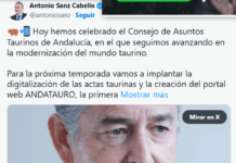 La Junta usa recursos públicos para impulsar la tauromaquia