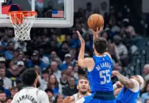 Wembanyama amarga la gran actuación de Larrea en la NBA