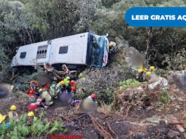 Autobús cae por un terraplén en Barcelona y deja 80 heridos