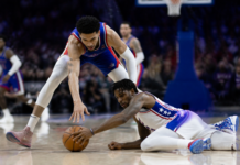 Los Pistons asestan a los Sixers su primera derrota en NBA
