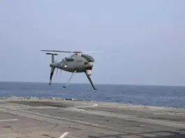Tres botones evitaron que un dron de 2,5 millones cayera al mar