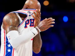 LeBron vuelve como pívot, pero los Sixers caen ante Detroit