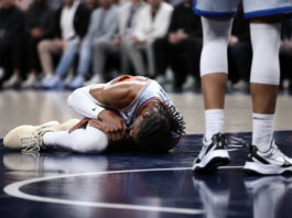 La escalofriante lesión de Jalen Williams tras caer en la NBA