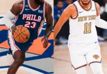 Philadelphia 76ers vs Knicks: dónde ver el duelo por el liderato