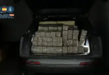 Cae una red con 2.500 kilos de hachís y 600 de cocaína