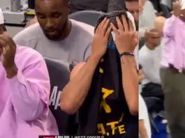 Jimmy Butler se ríe tras la jugada viral de Curry ante Lakers