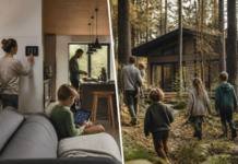 De la casa domótica al bosque: así viven con sus 4 hijos