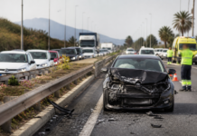 Accidente en la A-7 en Estepona deja un herido y retenciones