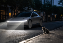 El robotaxi Cybercab de Tesla aún falla al ver gatitos de noche