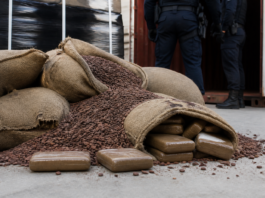 El cacao ocultaba 295 kilos de cocaína rumbo a España