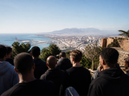 Dentro de la visita de los Cleveland Cavaliers a Málaga
