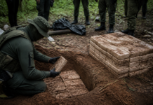 Colombia: hallan una tonelada de cocaína oculta bajo tierra