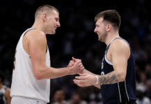 El saludo de Jokic y Doncic acaba en una broma inesperada