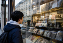 La imagen viral de la tienda de videojuegos que resiste en Francia