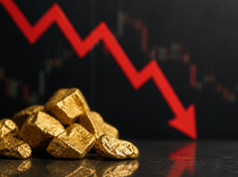 El oro cae y pone en riesgo el soporte de 4.000 dólares