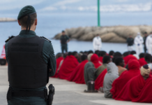 Operativo policial en Ceuta: 295 inmigrantes interceptados