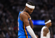 Shai Gilgeous-Alexander pone fin a su racha de 141 partidos