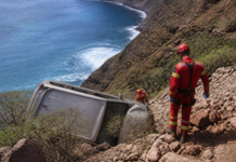Grave tras caer con su vehículo por un barranco en La Gomera