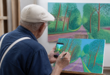 David Hockney explica qué cambió del pincel al móvil
