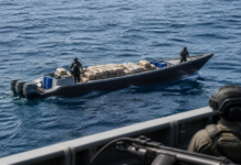 Así interceptaron en el Caribe una narcolancha con 555 kilos