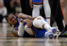 La grave lesión de Jalen Williams sacude la temporada NBA